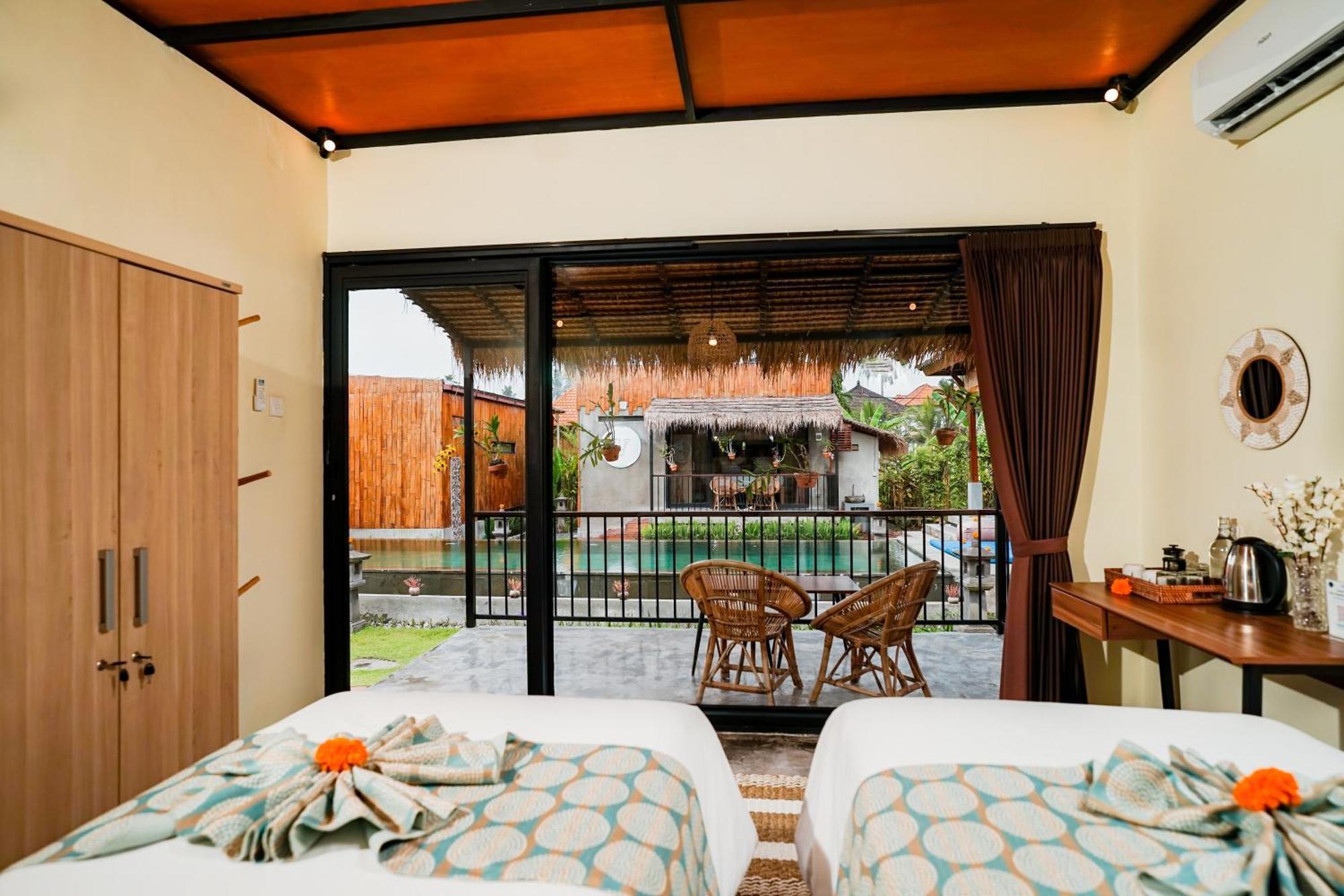 Nila Chandra Bungalows อูบุด ภายนอก รูปภาพ